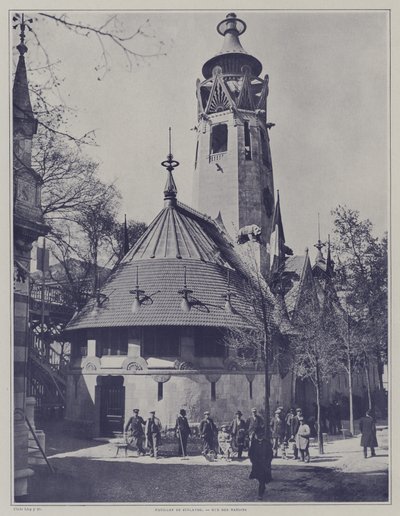 The pavilion of Finland at the Exposition Universelle 1900, Paris by French Photographer