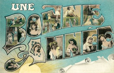 A Good Year, Surreal Lettering by French Photographer