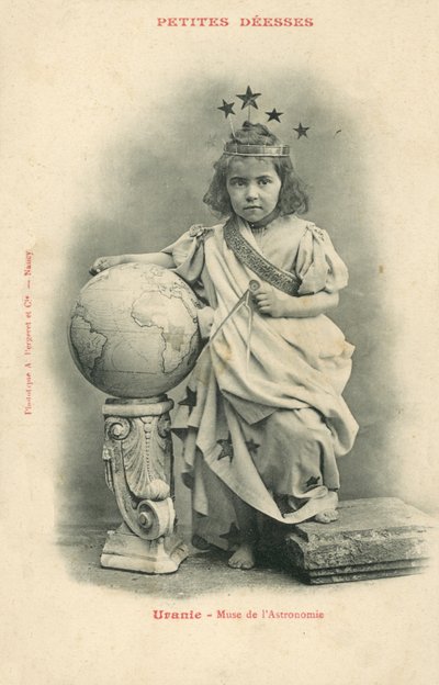 Urania, Muse of Astronomy by French Photographer