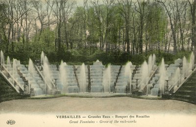 Versailles, Grand Eaux, Bosquet de Rocailles by French Photographer