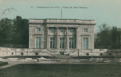 Versailles, Palais du Petit Trianon. Postcard sent in 1913 by French Photographer