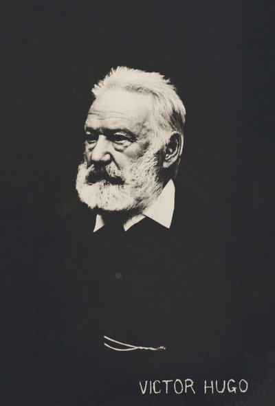 Victor Hugo, portrait by French Photographer