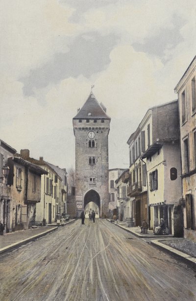Villeneuve-sur-Lot, Pujols Gate by French Photographer
