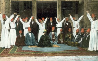 Whirling Dervishes, Turkey by French Photographer
