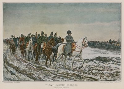 1814 - Campaign of France by French School