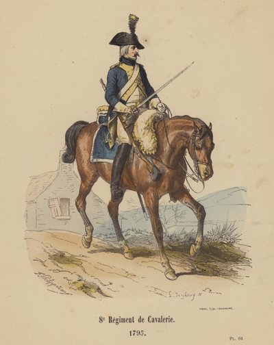 8th Cavalry Regiment by French School