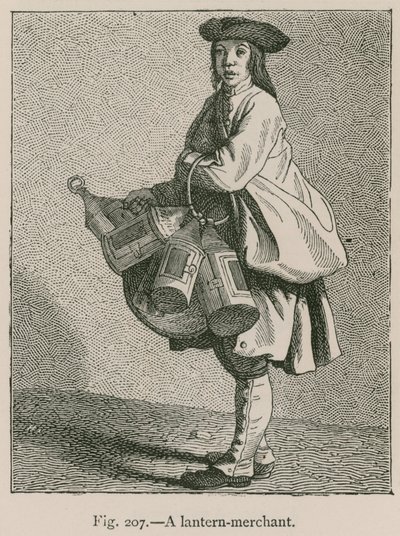 A Lantern-Merchant by French School