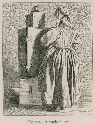 A Magic Lantern by French School