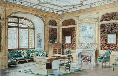 A Study, a decorative project by G. Remon, illustration in 