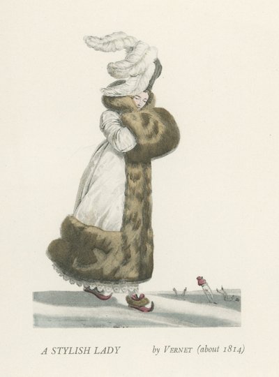 A Stylish Lady (about 1814) by French School