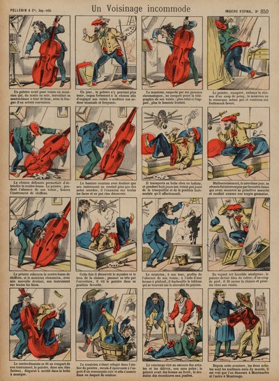 A Dispute Between Neighbours by French School