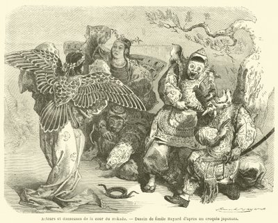 Actors and Dancers of the Mikado