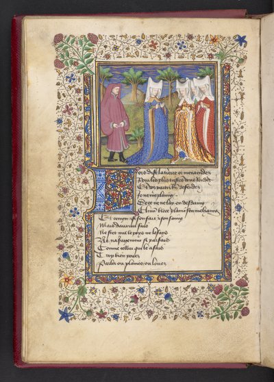 A gentleman and three ladies, from 