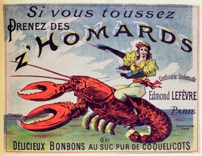Advertisement for Cough Sweets Z