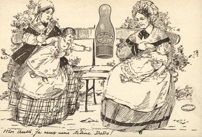 Advertisement for a baby