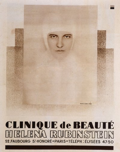 Advertising for Héléna Rubinstein Beauty Clinic in Paris - in Vu by French School
