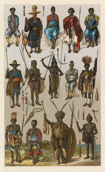 Africa Costume by French School