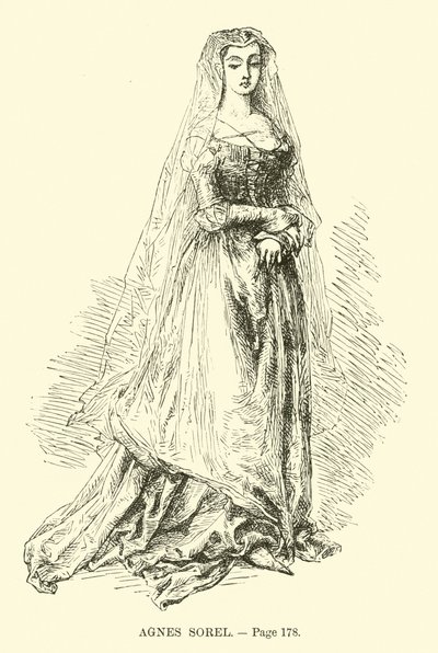 Agnes Sorel by French School