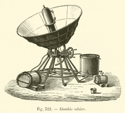 Solar Still by French School
