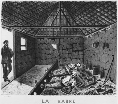 The Bar, Punishment of the Deportees, 1878-79 by French School