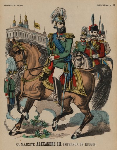 Alexander III, Tsar of Russia by French School