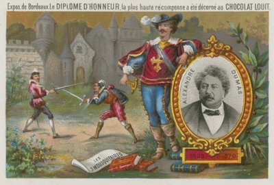 Alexandre Dumas (1803-1870) by French School