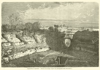 Amphitheatre of Syracuse by French School