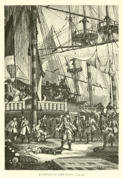 An exploit of John Barts by French School