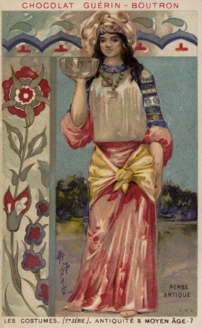 Ancient Persian Costume by French School