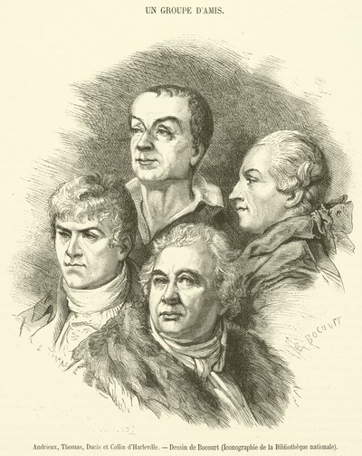 Andrieux, Thomas, Ducis and Collin d