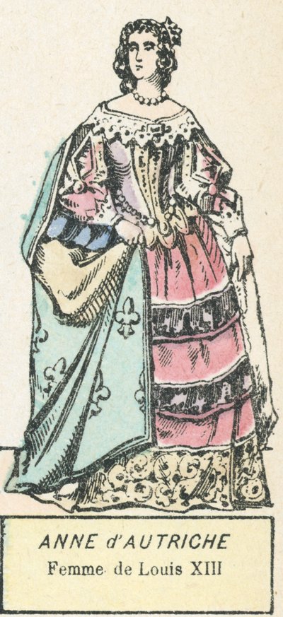 Anne of Austria, Wife of Louis XIII by French School