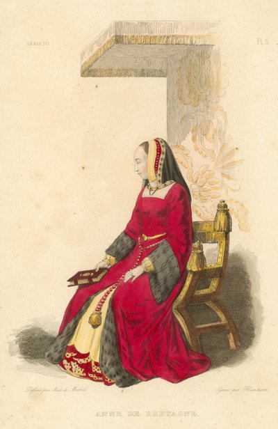Anne de Bretagne by French School