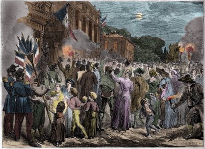 Annexation of Savoy and Nice to France - 1860 Annexation of Nice by France by French School