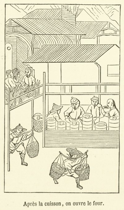After Firing, Opening the Kiln by French School