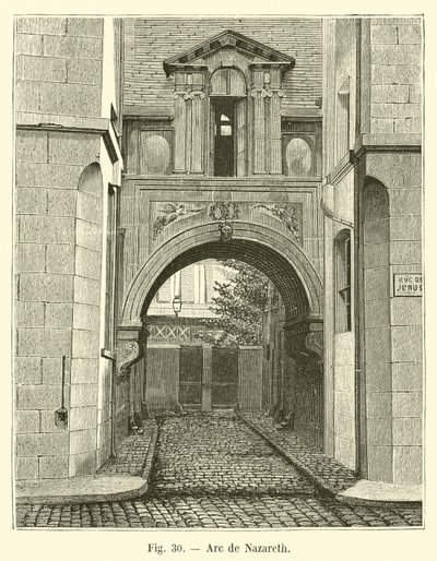 Arch of Nazareth by French School