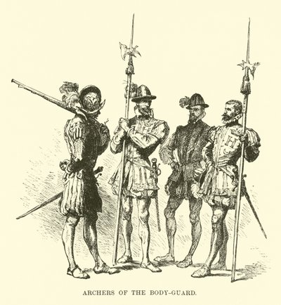 Archers of the body-guard by French School