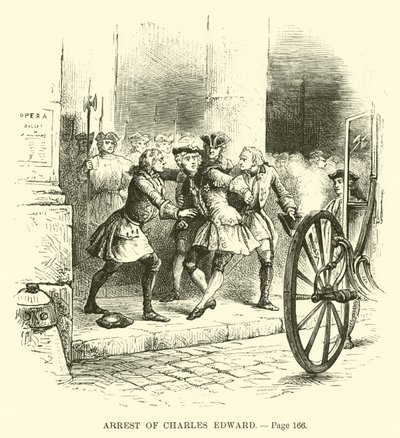 Arrest of Charles Edward by French School