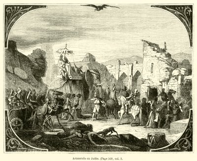 Artaxerxes in Judea by French School