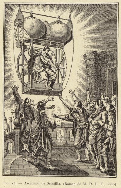 Ascension of Scintilla by French School