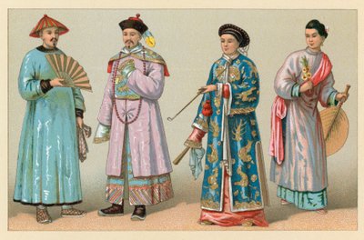 Asia Costume by French School