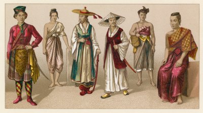 Asia Costume by French School