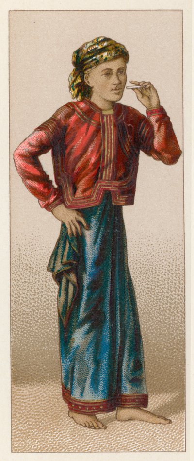 Asia Costume by French School