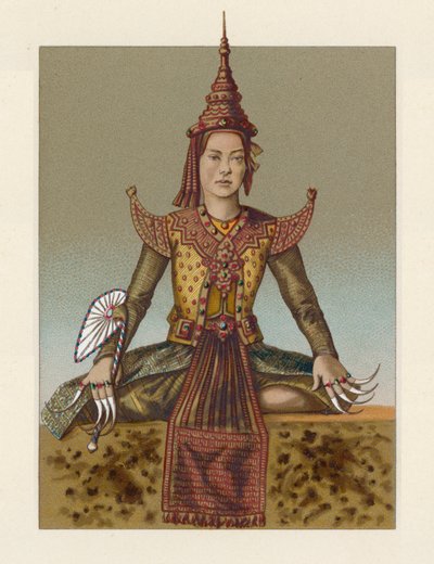 Asia Costume by French School