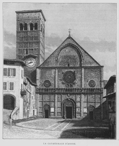 Assisi Cathedral, Italy by French School