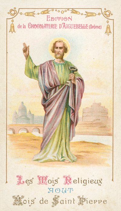 August, Month of St Peter by French School
