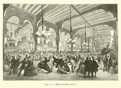 Prado Ball, 1855 by French School