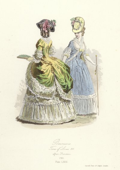 Baronesses, Time of Louis XVI of France by French School