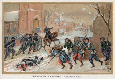 Battle of Bapaume by French School