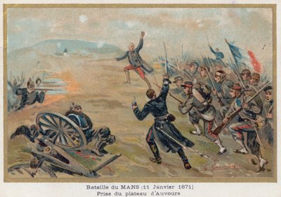 Battle of Mans by French School