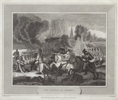 Battle of Marengo by French School